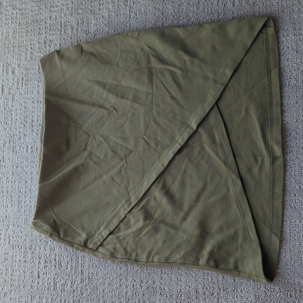 Green skirt